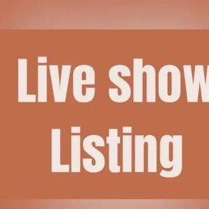 Live Show Listing